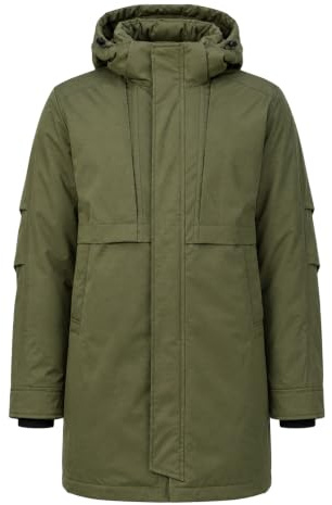 Allthemen Manteau Doudoune Homme à Capuche Parka Hiver Epaisse Chaud