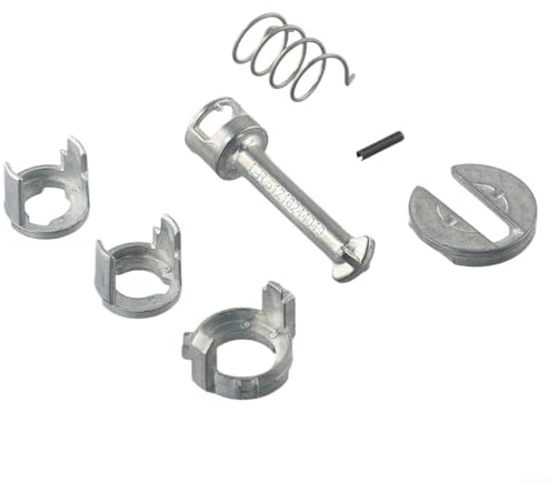 SMZhomeone door lock cylinder kit 1 Set Door Lock Cylinder Repair Kit For Bmw E46 323I 325I 328I 330I for M3 1998-2006, Metal Fix Hardware For Car Exterior Replacement