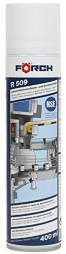 Förch R509 Lebensmittelmaschinen- und Gerätereiniger 400ml mit NSF-A7-Registrierung, ideal für Edelstahlpflege, antistatisch