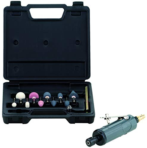 Schneider Druckluft DGKD322752 Schneider airsystems Druckluft Stabschleifer SBS-Set-Base, Arbeitsdruck: 6,3 bar, Luftbedarf: 5 l/s, robustes Metallgehäuse