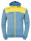 Kempa Herren Emotion 2.0 Kapuzenjacke, Dove blau/limonengelb, XL