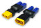 VUNIVERSUM 2er Set Premium Adapter XT60 auf EC5 Male Female Stecker Buchse Kabel Hochstromstecker Goldstecker Adapterkabel für Lipo Akku Batterie 60A