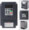 220VAC 1.5KW VFD Variateur de fréquence，monophasé 220V entrée triphasé 380V de Sortie VFD variateur de fréquence Variable Régulateur de Vitesse de Moteur Vecteur Contrôle D'Onduleur