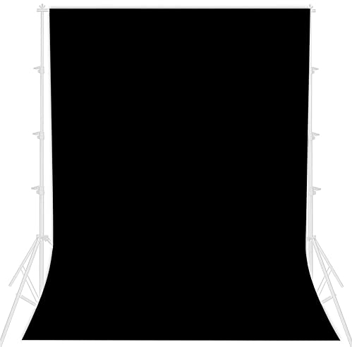 Fotostudio Hintergrund für Fotografie,Faltbare schwarz Screen,1.5 x 2.1m Foto Hintergrund schwarzscreen Stoff,Modefotografie schwarzscreen,Videoaufnahme schwarzscreen,schwarzscreen