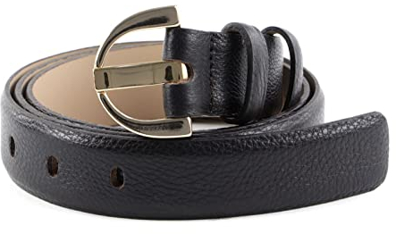 Abro Leather Dalia Belt W80 Dark Brown