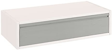 BioKinder 27651 Laura Regalwürfel Kommode Regalelement mit Schublade aus Massivholz 20 x 80 cm