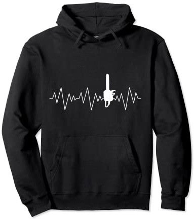 Heartbeat Heartline Chainsaw Love Pullover Hoodie