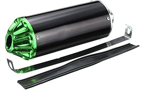 KYGFG Pot d'échappement Silencieux D'échappement De Tuyau De Silencieux D'échappement Réglable De Moto De 28mm pour Le Scooter De Vélo De Saleté De 50cc-160cc ATV Quad Pot d'échappement
