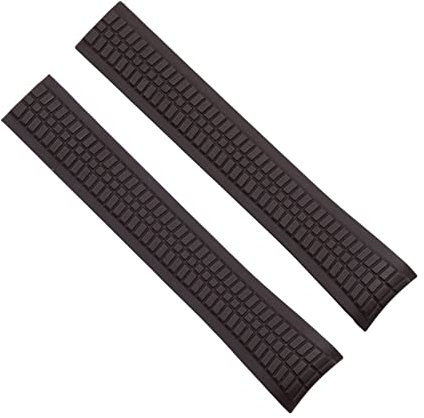 TRDYBSK 21 mm Silikonkautschuk-Armband für Patek-Armband für Aquanaut Philippe Serie 5164a 5167a 5968a Uhrenarmband (Farbe: Braun, Größe: 21 mm ohne Schnalle)