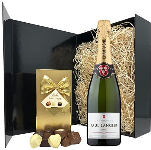 Wedding Champagne Gift Set - Champagne and Chocolate Hamper