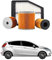 Kit Tagliando 3 Filtri per FORD Fiesta VI 1.4 LPG 71 kw anno 2009<>2017
