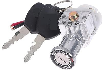 Bigger Head Type Electric Bicycle Ignition On/Off Key Switch Heavy Load E-bike Li-ion Battery Casing Lock