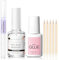 Makartt Nail Glue with Remover and Cuticle Oil Kit: Nail Oil Pen Nourishing Moisturizing Nail Glue Remover for Press on Nails False Nail Remover without Acetone