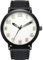 NUOVO Herrenuhr mit schwarzem PU-Armband, weißes Zifferblatt gepaart mit bunten Zahlen, Klassische und minimalistische Herrenuhr…