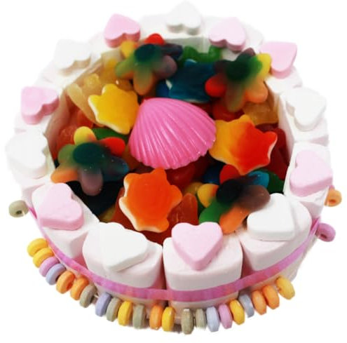 Fruchtgummi Geburtstagstorte Happy Birthday Geschenkidee Mädchen 550g