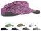 LUKIUP Cappello da Sole Unisex, Cappello Sportivo, ad Asciugatura Rapida E Portatile, con Elastico, Fodera in Asciugamano Integrata per Assorbire Il Sudore(Strisce Viola)