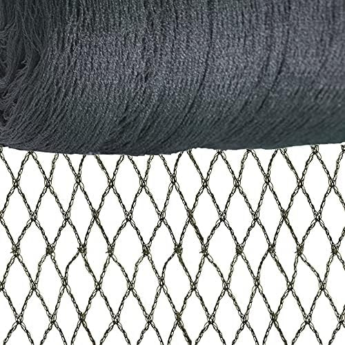 MEANCHEN Vogelnetz, 4,5 x 12,2 m, 1/2 ln Maschen, robustes Gartennetz für Pflanzen, Obstbäume, Gemüse, extra starkes gewebtes Netz, Zaun, gegen Vögel, Hirsche, Geflügel