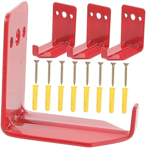 Veemoon 4stücke Feuerlöscherhaken Zur Wandmontage Robuste Feuerlöscher-wandhalterung Einfache Installation Platzsparend Für Einsatz Zu Hause Im Büro Fabrik