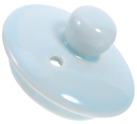 DONFAMDS Ceramic Teacup Lid Replacement for Pot Lid Top Supply Compatible and Tea Accessories for Tea Lovers