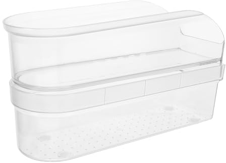 PRETYZOOM Stirring Stick Storage Box Plastic Box for Mixer Attachment Holder for Kitchen Use Desktop Travel