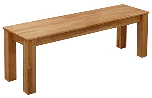 Krok Wood Sitzbank aus Massivholz in Buche (Bonn 160x35x45 cm)