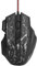 Zerone Souris de jeu optique filaire USB 7 5 DPI Niveaux d'ajustement LED Souris optique ergonomique