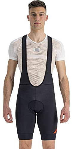 Sportful FIANDRE NORAIN Bibs Calzamaglia, Black, XXL Uomo