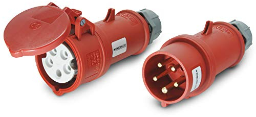 CEE Stecker & Kupplung Set 400V/16A 5p IP44 - Mennekes