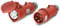 CEE Stecker & Kupplung Set 400V/16A 5p IP44 - Mennekes