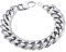 ChainsHouse Edelstahl Panzer Armband 14MM Breit Herren Armskette 19cm lang Armskette mit Geschenkebox für Damen und Herren