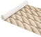 ANRO Weichschaummatte Badematte Bad Dusche WC Vorleger Teppich Antirutsch Badläufer Seil Beige 1500x65cm (15m)