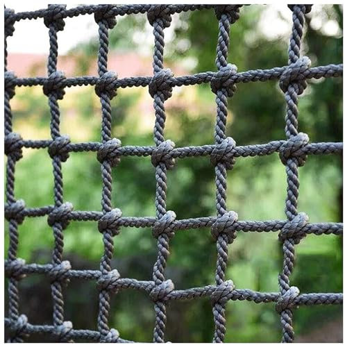 Amacthysh Kids Climbing Frame Net, Climbing Cargo Net Rope Ladder, Outdoor Sturdy and Durable Polyamide Safety Net, for Kids Indoor and Outdoor Playing, Pet, Plant Support, Cargo,2 * 3m/6.6 * 9.8ft