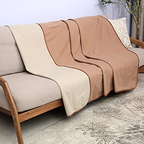 Catalonia Classy wasserdichte Decke, Wasserdicht Hundedecke Waschbar Sofaschutz Couch Überwurf, Wasserdicht Liebesdecke Kuscheldecke Schutzdecke Tagesdecke,203 x 152cm