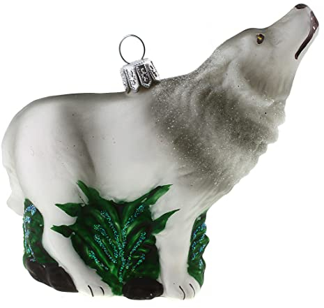 Hamburger Weihnachtskontor® - Christbaumschmuck - Heulender Wolf