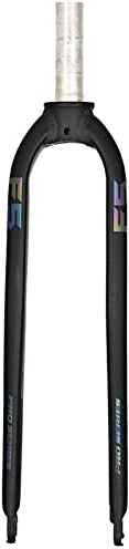 STRTG 26/27.5 / 29MTB Forcella Rigida per Bicicletta Forcella Sostitutiva Forcella Anteriore per Bicicletta MTB Forcella per Bicicletta Forcella Ultraleggera per Ciclismo C,27.5 inch