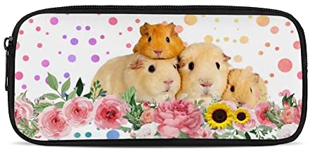 Coloranimal Jungen Schule Bleistift Tasche Coole Fußball Muster Kinder Schreibwaren Stift Fall Bürobedarf, Blume Meerschweinchen, Einheitsgröße, Kinderrucksack