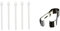 Punte 5X S Pen per Samsung Galaxy Tab S7 FE/Tab S7 (4G 5G) / Tab S7+ Plus/Tab S6 4G 5G/ Tab S6 Lite Input Stilo S Punte della Penna con Strumento Bianco