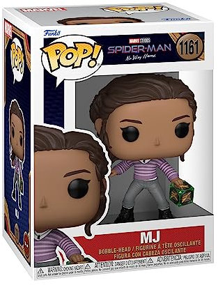 Funko Pop! Marvel: Spiderman No Way Home 2021 - MJ with Box - Figura de Vinilo Coleccionable - Idea de Regalo- Mercancia Oficial - Juguetes para Niños y Adultos - Movies Fans