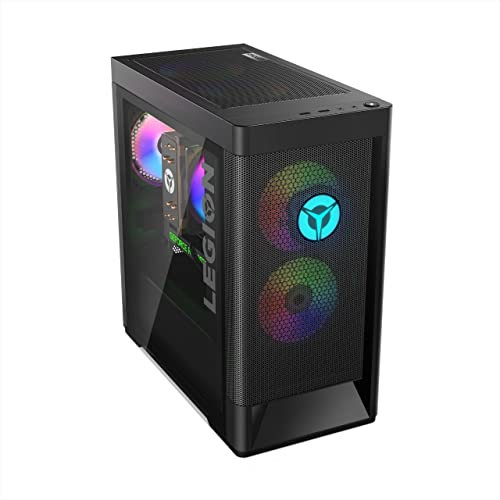 Lenovo Legion T5 Gen 7 Desktop Gaming, Intel Core i7-12700F, RAM 16 GB, NVIDIA GeForce RTX 3060 Ti-8 GB, senza sistema operativo, colore nero, 1 TB HDD, 512 GB SSD