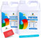 CRAFT RESIN 8L Crystal Clear Epoxy Resin Kit - Food Safe & UV Resistant for DIY Art, Wood, Jewellery Making, Coasters, Mould Casting Resin Epoxy - Low Viscosity, Self Leveling for Beginners & Pros