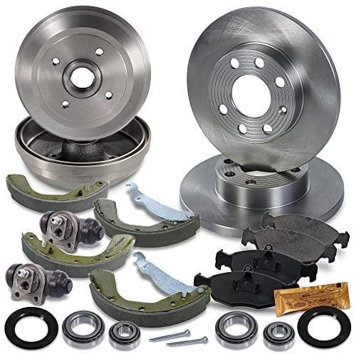 ATEC Germany Bremsenset Vorderachse inkl. Bremsscheiben Ø 236 mm Belüftet +