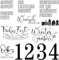Qoiseys OH DU FRöHLICHEStempel,Silikonstempel sprüche deutsch, Silikon Clear Stamps für DIY Scrapbooking Fotoalbum Dekoratives Papier