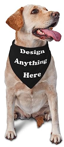 Benutzerdefinierte Haustier Halstuch Hund Bandana Personalisierte Fügen Sie Ihr Bild Text Lätzchen Dreieck Kopftücher für kleine mittlere große Hunde Katzen Baby Welpen