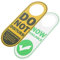STOBOK Now Available Hanging Sign Door Hanger Sign Busy Door Privacy Sign Door Hanging Sign Plastic Door Knob Tag Rest Hangers Door Hanging Tag Pvc Hook up American Style Office