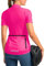 Maillot de cyclisme à manches courtes pour femme avec poches, Rose fluo, Taille M
