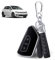 JIZZU VW Schlüssel hülle für VW Golf 8, ID.4, ID.3, Golf R, Golf GTI, Auto Schlüsselhülle für Skoda Octavia 4 IV Enyaq iV, Seat Leon MK4 Cupra Leon Tarraco Ateca, Schlüsselgehäuse, Autozubehör