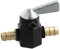 Rapidbok Universel Robinet D'Essence, 8mm Interrupteur de Robinet D'Essence Noir pour Scooter, Cyclomoteur et Moto - Facile à Monter et à Remplir de Carburant