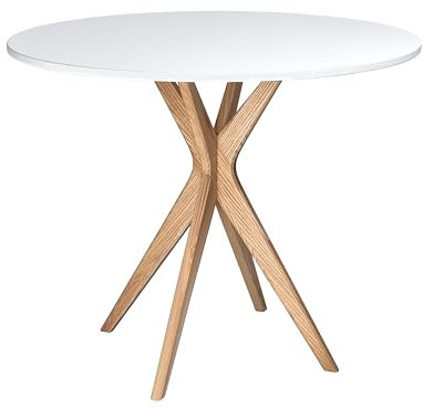 RAGABA JUBI Runder Esstisch 70cm Weiss