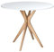 JUBI Runder Esstisch 70cm Weiss