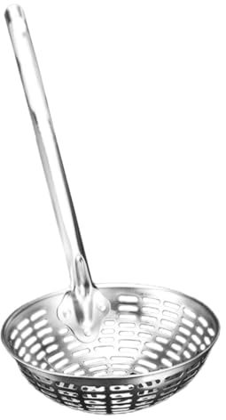 COLLBATH Inossidabile Con Schiumarola Per Pasta e Utensile Per Filtrare Per Appendere